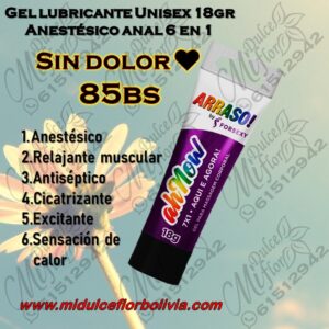 Anestésico con sensaciones